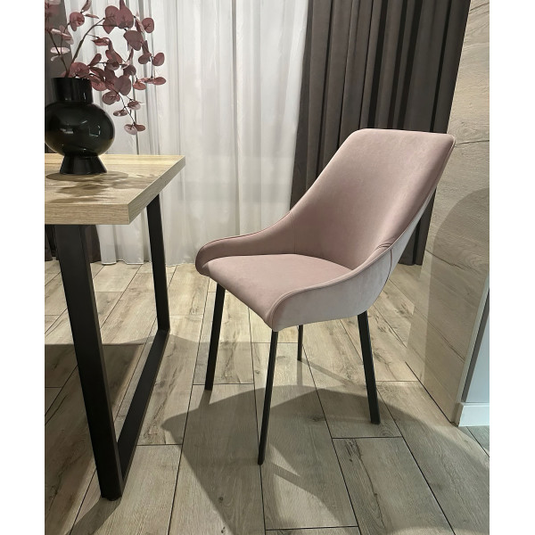 Стілець Impulse Sierra Рожевий Велюр-4