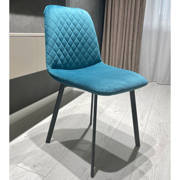 Стілець Impulse Troy Бірюзовий Велюр-1