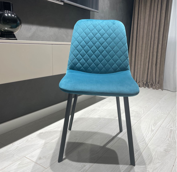 Стілець Impulse Troy Бірюзовий Велюр-2