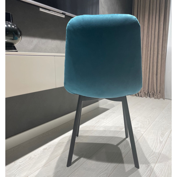 Стілець Impulse Troy Бірюзовий Велюр-7
