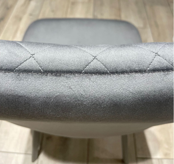 Стілець Impulse Troy Сірий Велюр-12