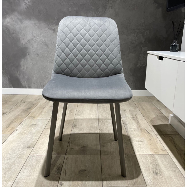 Стілець Impulse Troy Сірий Велюр-4