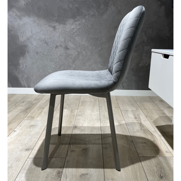 Стілець Impulse Troy Сірий Велюр-5