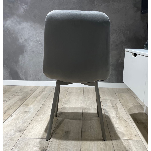 Стілець Impulse Troy Сірий Велюр-7