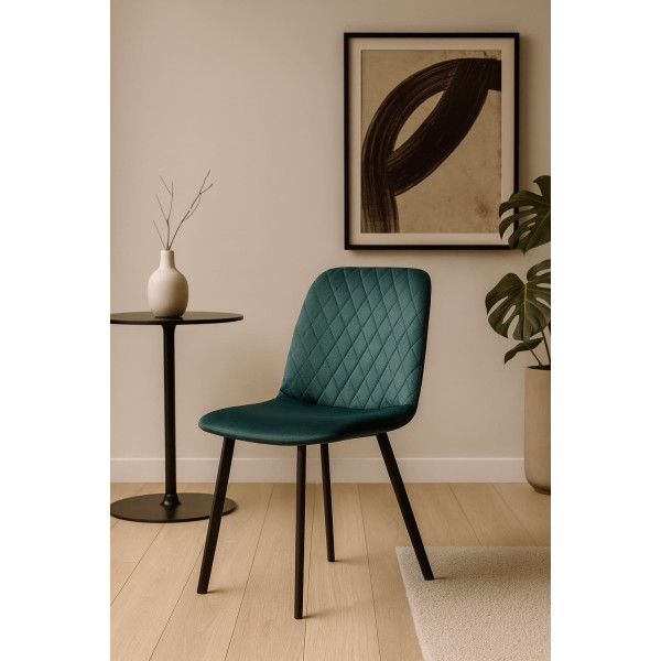 Стул Impulse Troy Зеленый Велюр-1