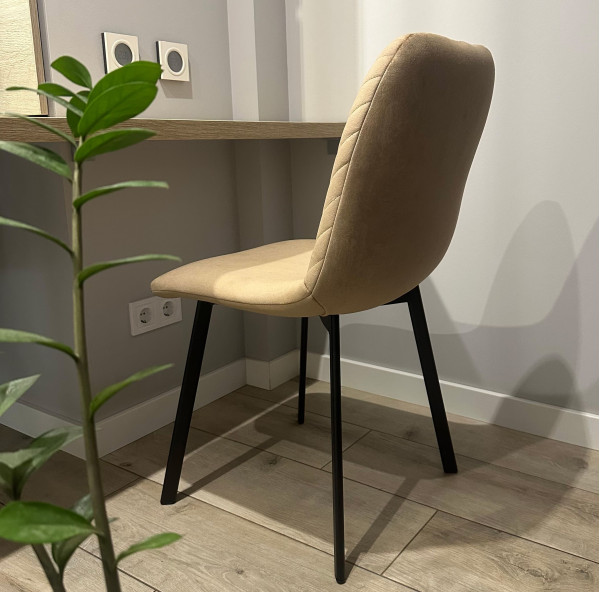 Стілець Impulse Viva Бежевий Велюр-5