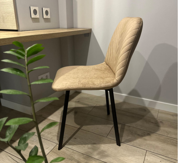 Стілець Impulse Viva Бежевий Велюр-4