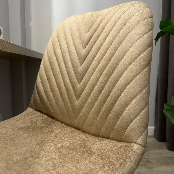 Стілець Impulse Viva Бежевий Велюр-6