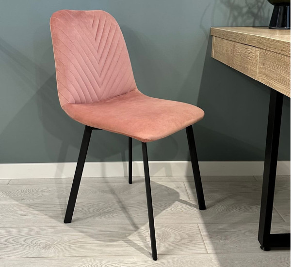 Стул Impulse Viva Розовый Велюр-1