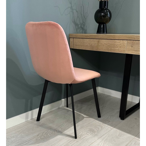 Стул Impulse Viva Розовый Велюр-4