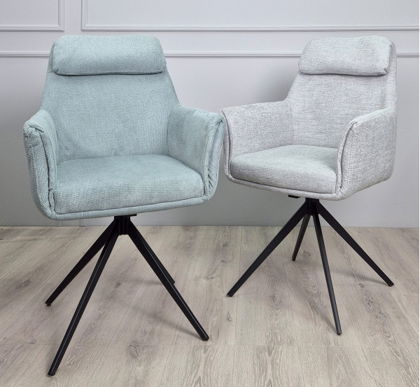 Стул Intarsio Adrian Ментол Ткань-3