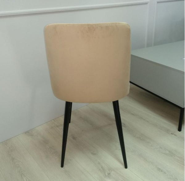 Стул Intarsio Ava Бежевый Велюр-4