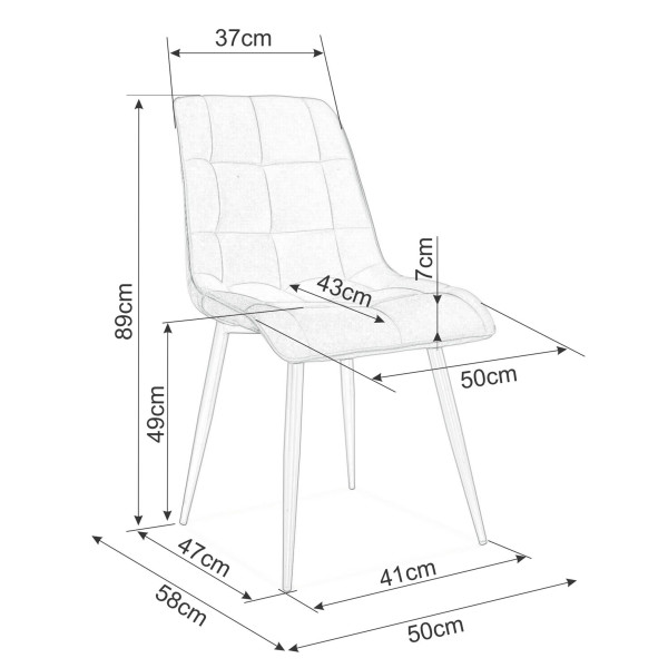 Стул Intarsio Charlie Античная роза Велюр Стул Intarsio Charlie Античная роза Велюр-16