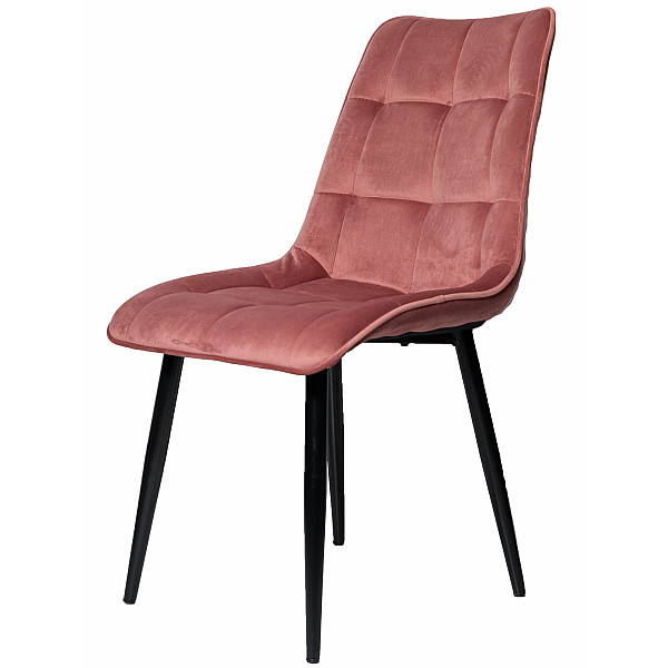 Стул Intarsio Charlie Античная роза Велюр-0