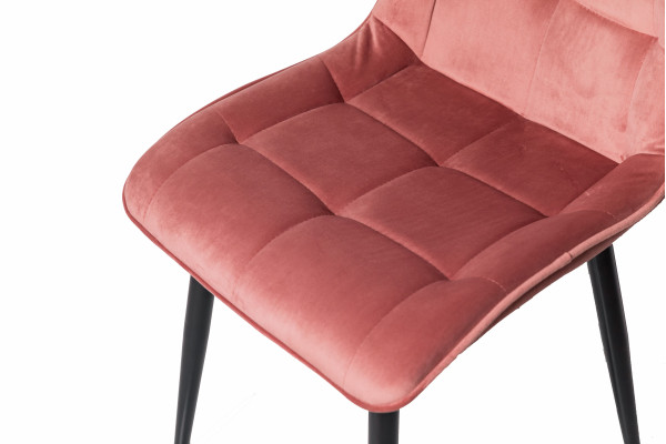 Стул Intarsio Charlie Античная роза Велюр-11