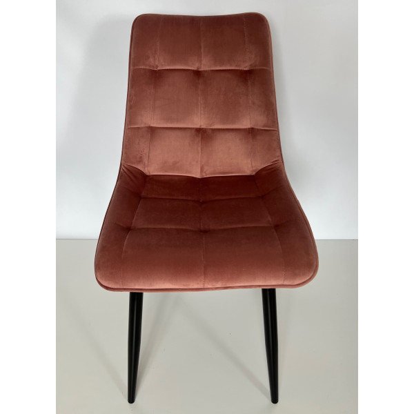 Стул Intarsio Charlie Античная роза Велюр-13