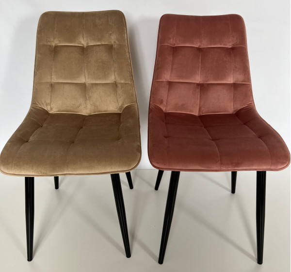 Стул Intarsio Charlie Античная роза Велюр-14