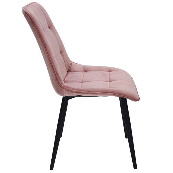 Стул Intarsio Charlie Античная роза Велюр-4