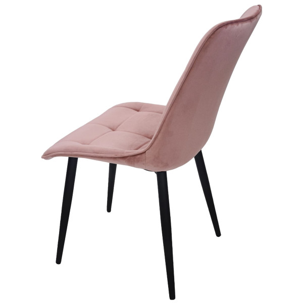 Стул Intarsio Charlie Античная роза Велюр-5