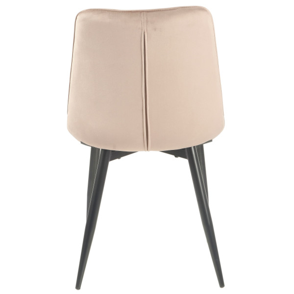 Стілець Intarsio Charlie Бежевий Велюр-4