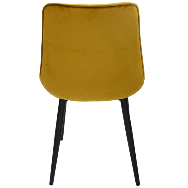 Стілець Intarsio Charlie Карі Велюр-9