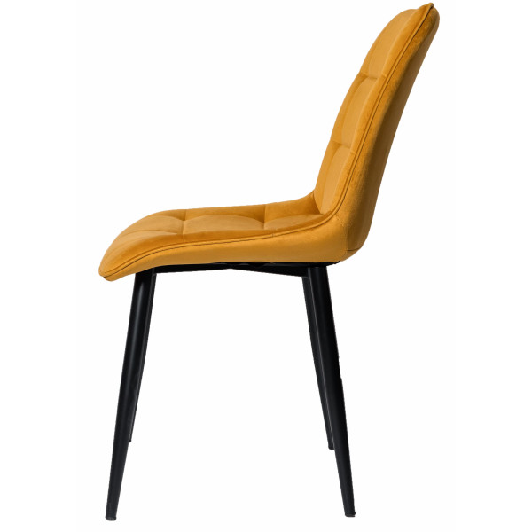 Стілець Intarsio Charlie Карі Велюр-5