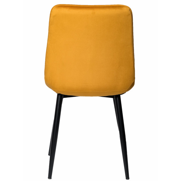 Стілець Intarsio Charlie Карі Велюр-10