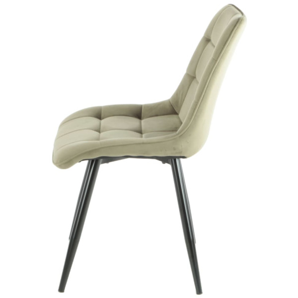 Стул Intarsio Charlie Оливковый Велюр-2