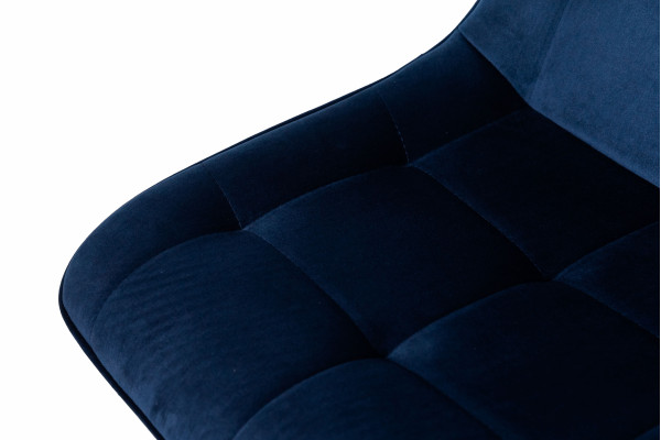 Стул Intarsio Charlie Синий Велюр-9