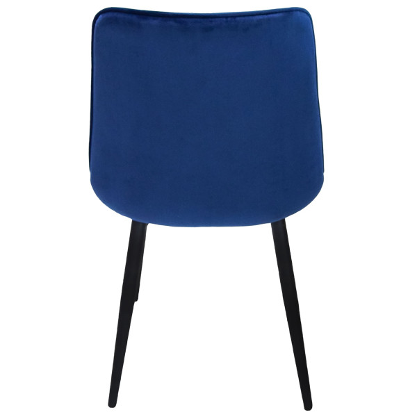 Стул Intarsio Charlie Синий Велюр-7