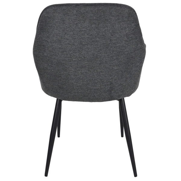 Стілець Intarsio Emily Графіт Тканина-4