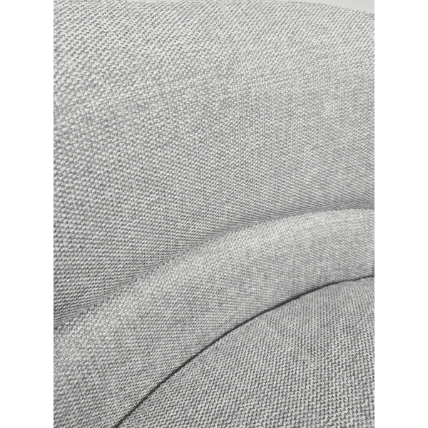 Стілець поворотний Intarsio Emma Світло-сірий Тканина-9