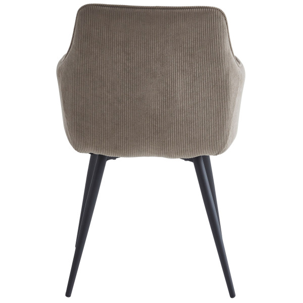 Стул Intarsio Ernest Темно-бежевый Вельвет-7