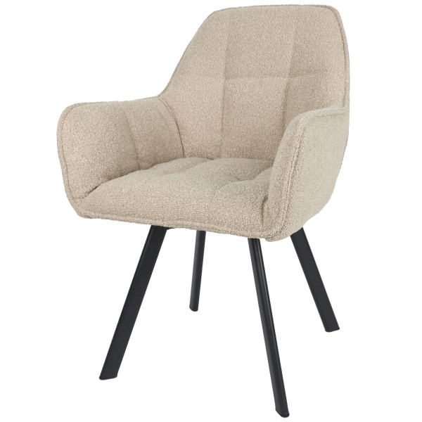 Стілець Intarsio Gabriel Бежевий Тканина-0