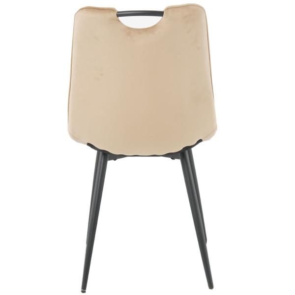 Стілець Intarsio Goopy Бежевий Оксамит-5