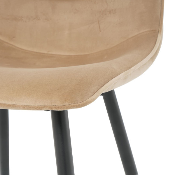 Стілець Intarsio Goopy Бежевий Оксамит-7