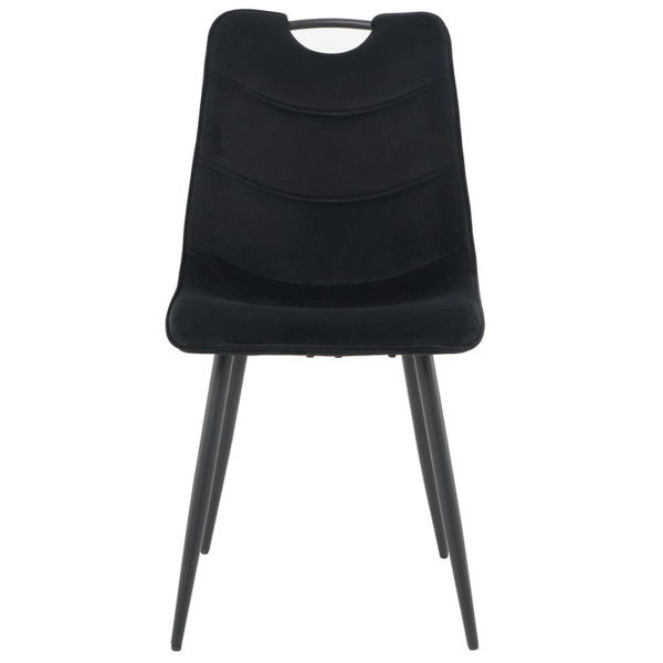 Стул Intarsio Goopy Черный Бархат Стул Intarsio Goopy Черный Бархат-5