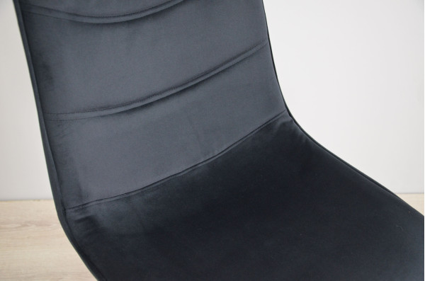 Стул Intarsio Goopy Черный Бархат Стул Intarsio Goopy Черный Бархат-4