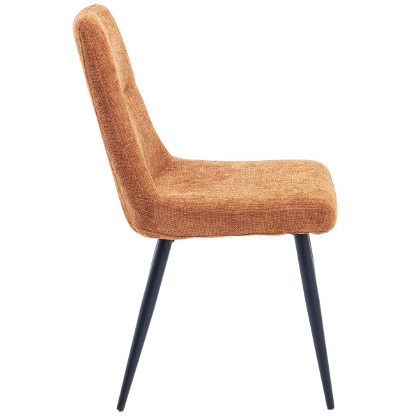 Стул Intarsio Kiwi Терракотовый Ткань-6