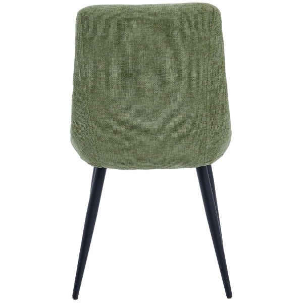 Стілець Intarsio Kiwi Темно-зелений Тканина-8