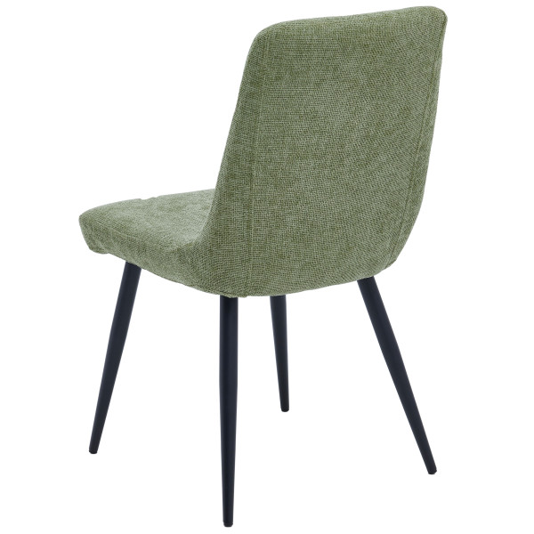 Стілець Intarsio Kiwi Темно-зелений Тканина-7