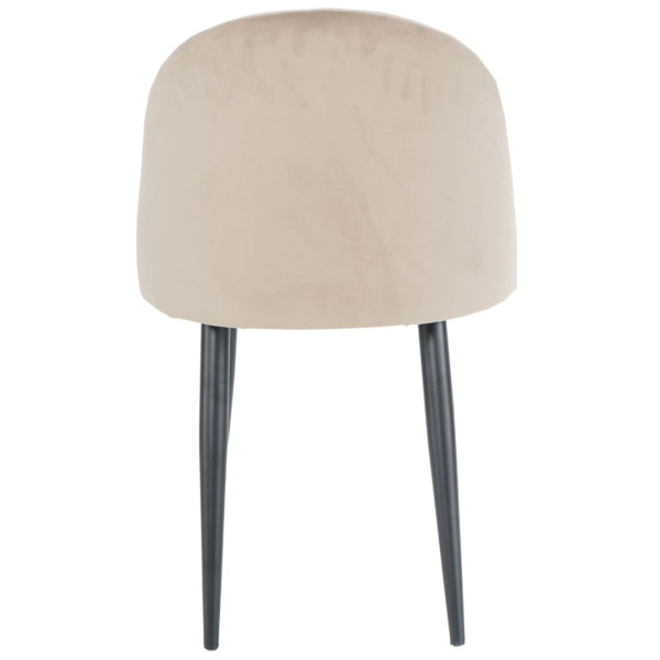 Стул Intarsio Lulu Темно-бежевый Велюр-4