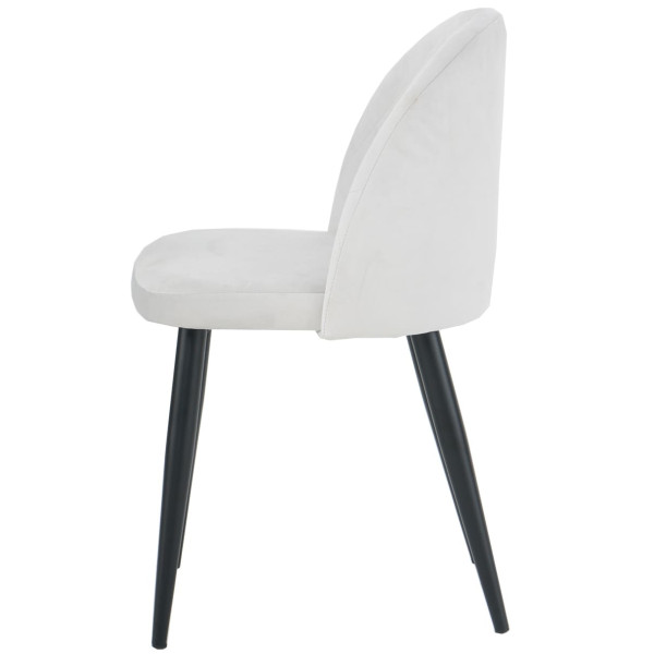 Стілець Intarsio Lulu Світло-сірий Велюр-2