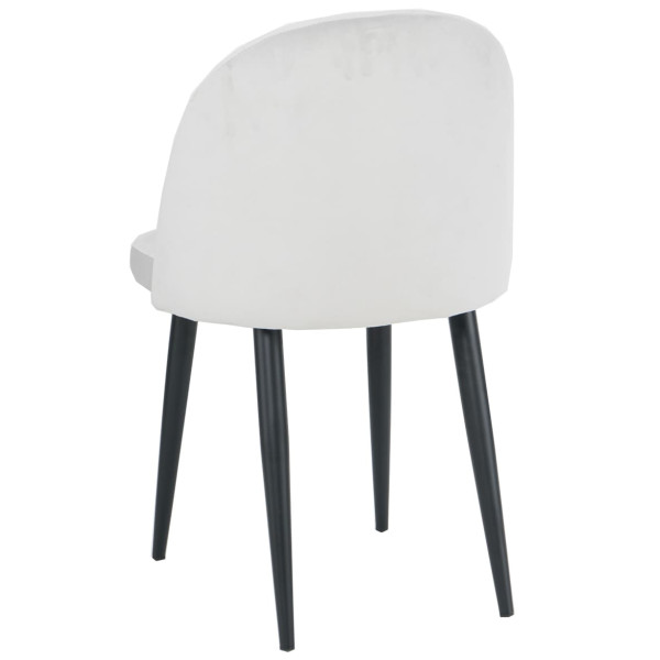 Стілець Intarsio Lulu Світло-сірий Велюр-3