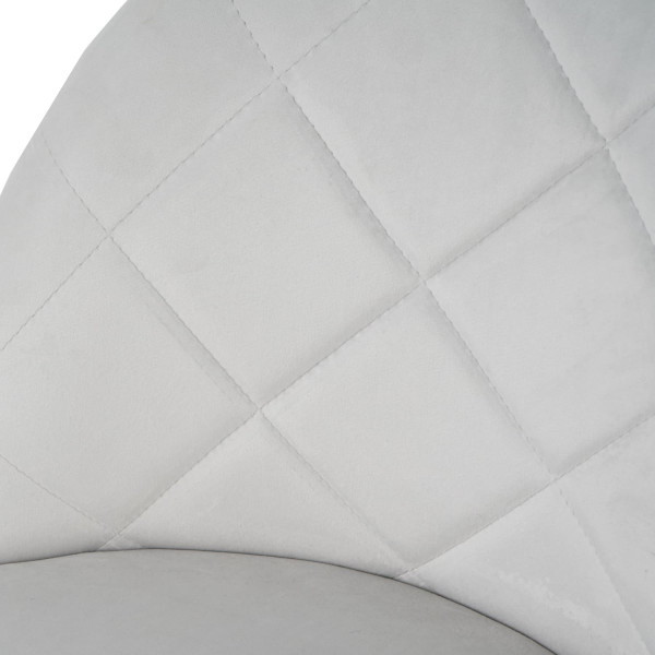 Стілець Intarsio Lulu Світло-сірий Велюр-9