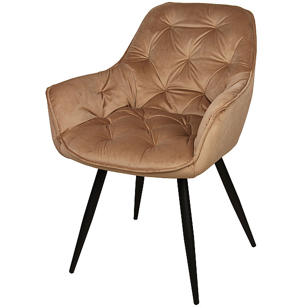 Стілець Intarsio Magic Бежевий Велюр-0