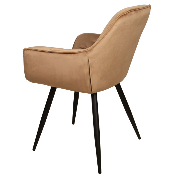 Стілець Intarsio Magic Бежевий Велюр-3
