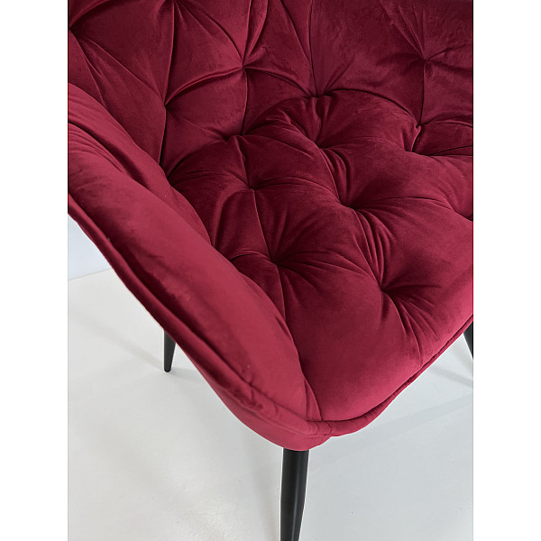 Стілець Intarsio Magic Бордо Велюр-11