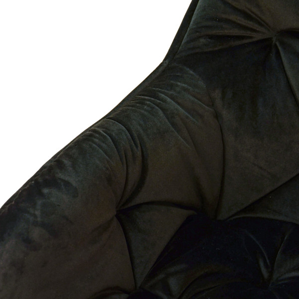 Стілець Intarsio Magic Чорний Велюр-8