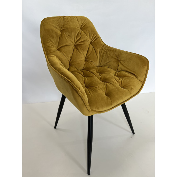 Стілець Intarsio Magic Карі Велюр-10